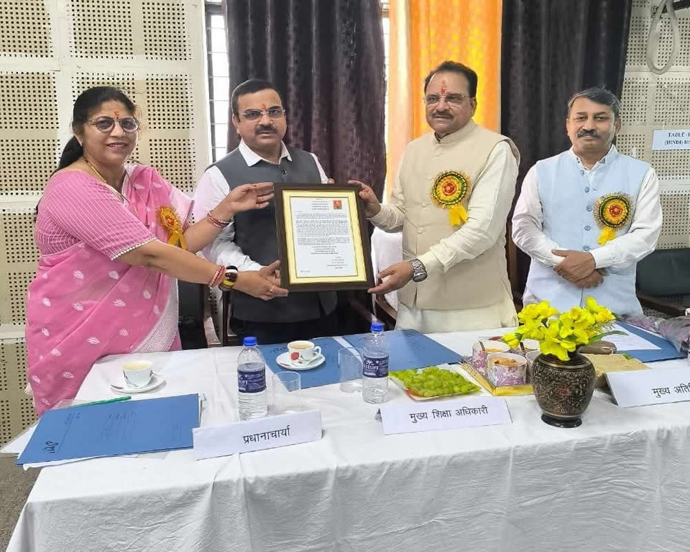 Hon. MP Ajay Bhatt’s Presence